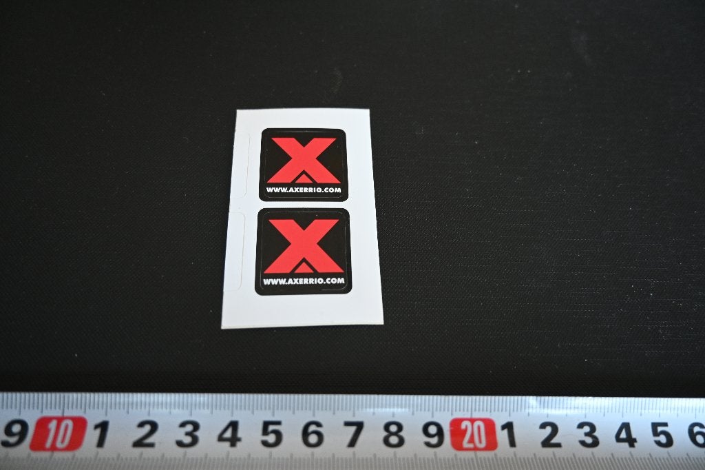 sticker AXERRIO  logo, Ophalen of Verzenden, Zo goed als nieuw