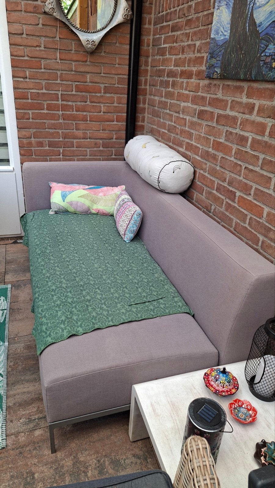 gratis bank, Tuin en Terras, Ophalen, Gebruikt, Bank