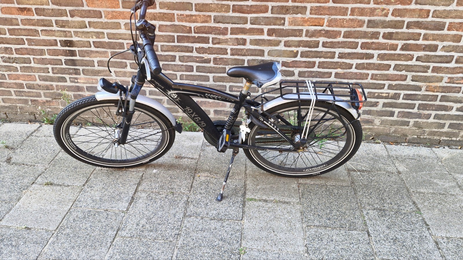 Alpina 24 inch jongensfiets - Gebruikt, Fietsen en Brommers, Terugtraprem, Gebruikt, Versnellingen, Minder dan 49 cm