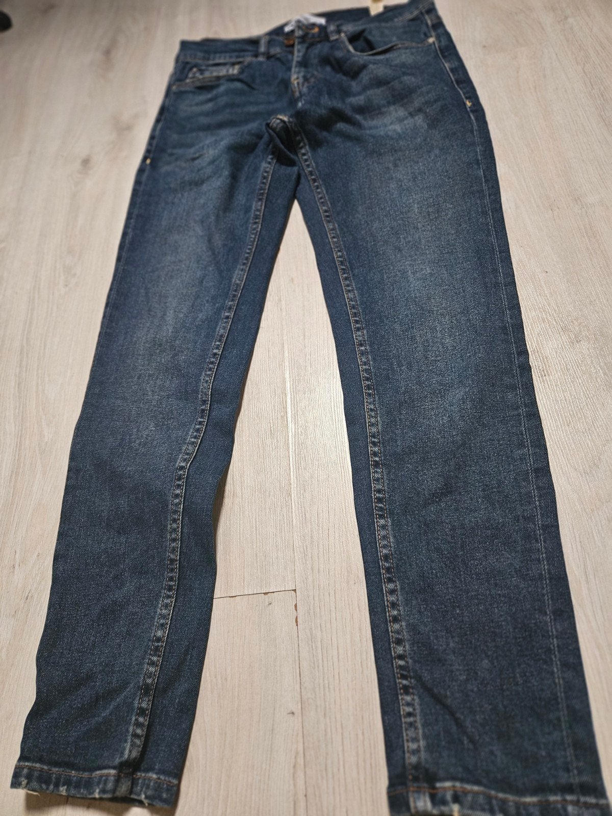 herenjeans Zara mt 40 w31 blauw zgan, Zara, Blauw, Overige jeansmaten, Ophalen of Verzenden