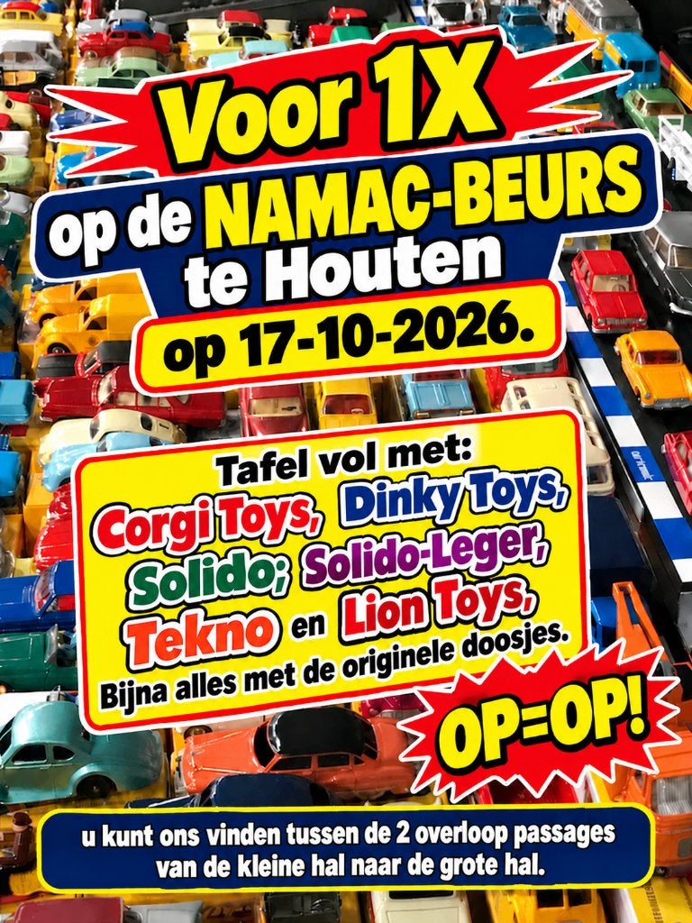 Classic-Diecast voor uw Dinky Toys en Corgi Toys en Tekno., Ophalen of Verzenden, Nieuw, Auto, Corgi