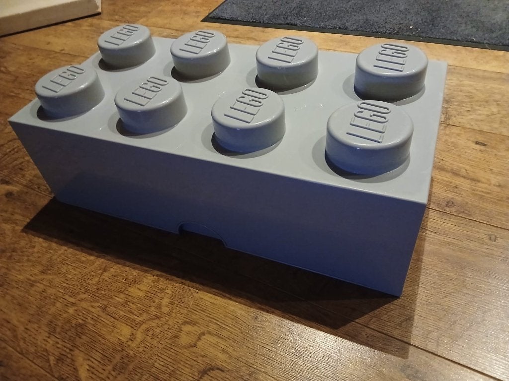 Lego grote doos, Lichtgrijs, Ophalen, Overige thema's, Lego, Overige typen