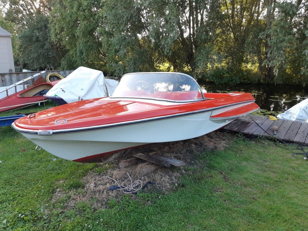 Italiaanse VEGA speedboot met 25PK YAMAHA, Watersport en Boten, Speedboten, Overige merken, Gebruikt, Tot 1.00 meter, 5 m