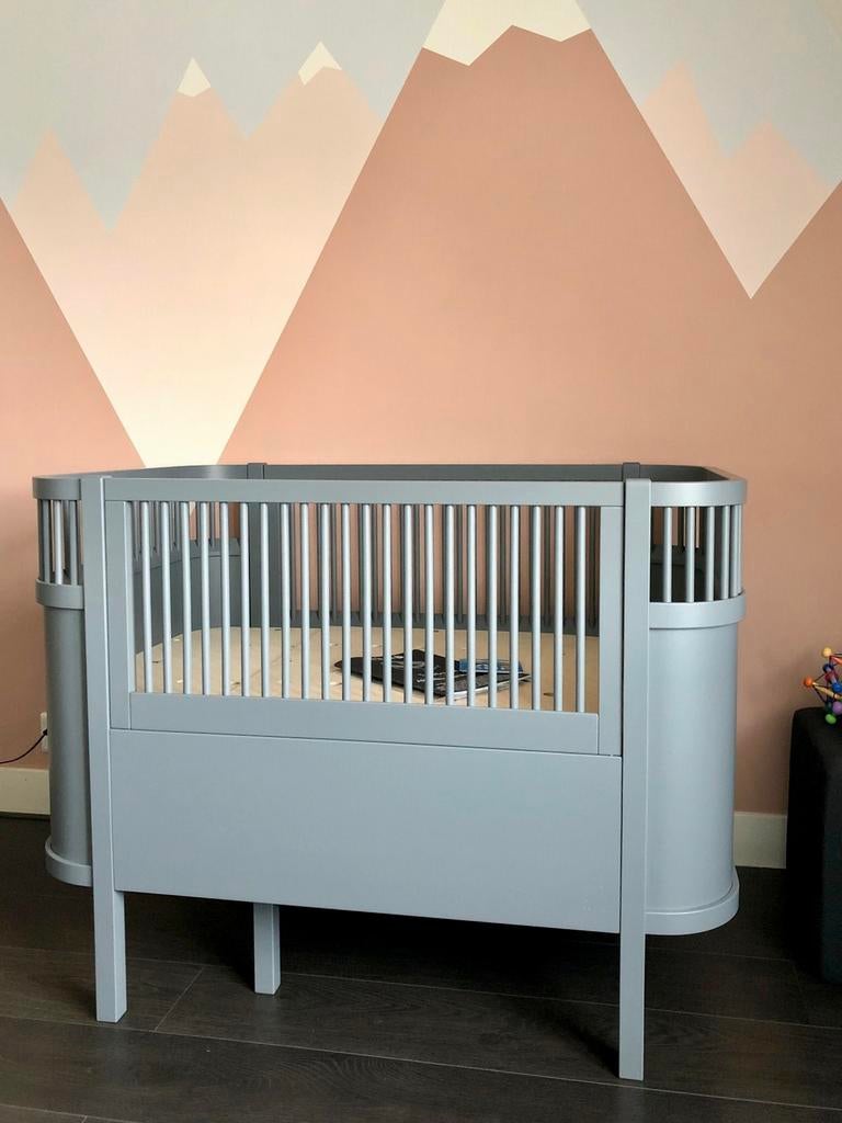 Sebra meegroei kinderbed (baby & Jr) Ledikant, Kinderen en Baby's, Babywiegjes en Ledikanten, Ophalen, Zo goed als nieuw, Ledikant