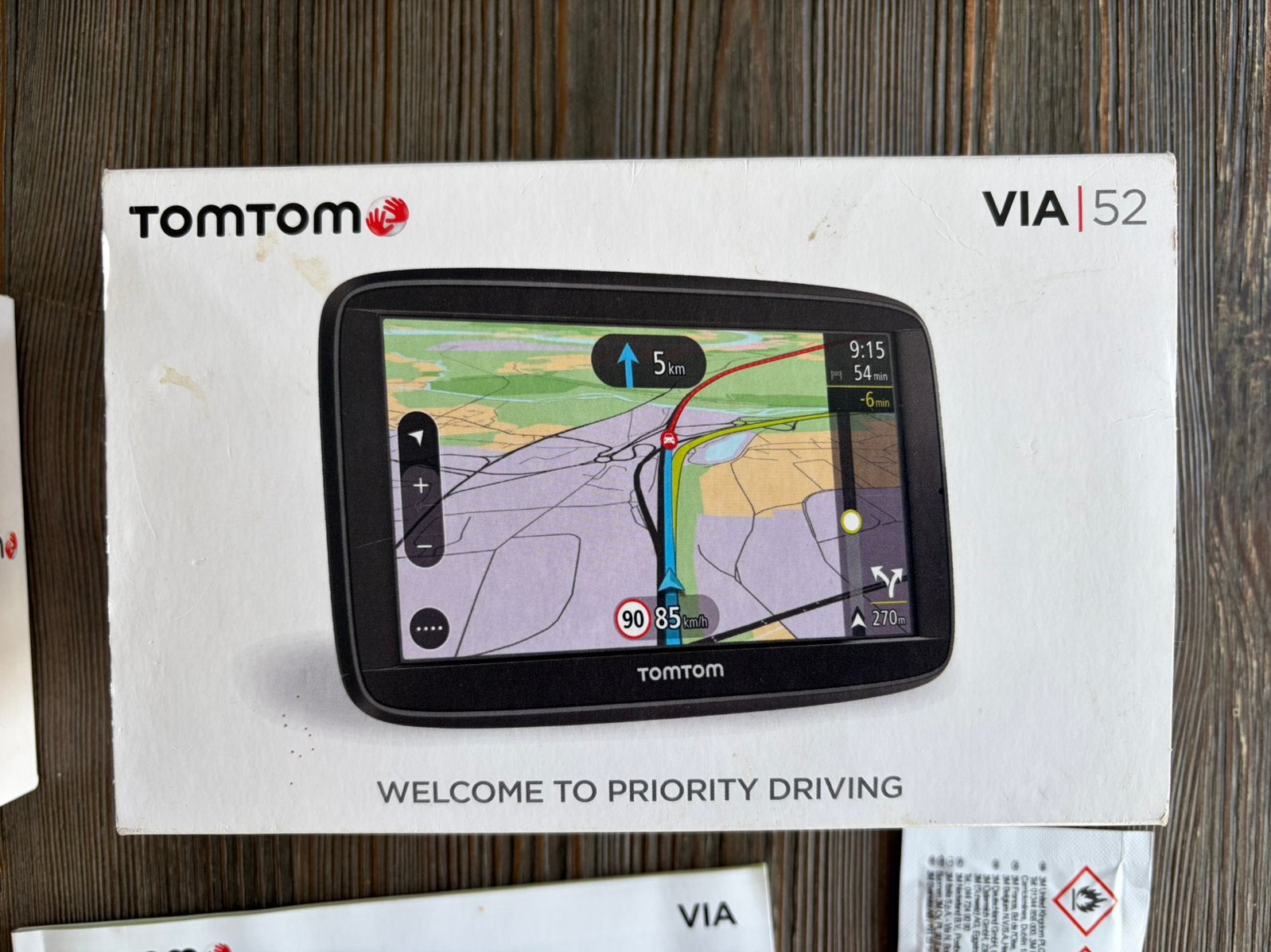Te koop tom tom via 52 compleet, Ophalen of Verzenden