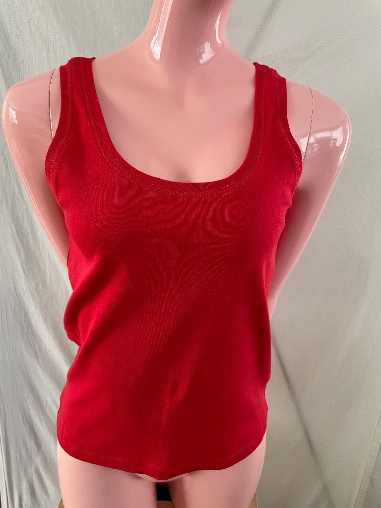 Rode Singlet van M&S, maat M. 100% katoen. Nieuw, Maat 38/40 (M), Nieuw, Ophalen of Verzenden, Zonder mouw