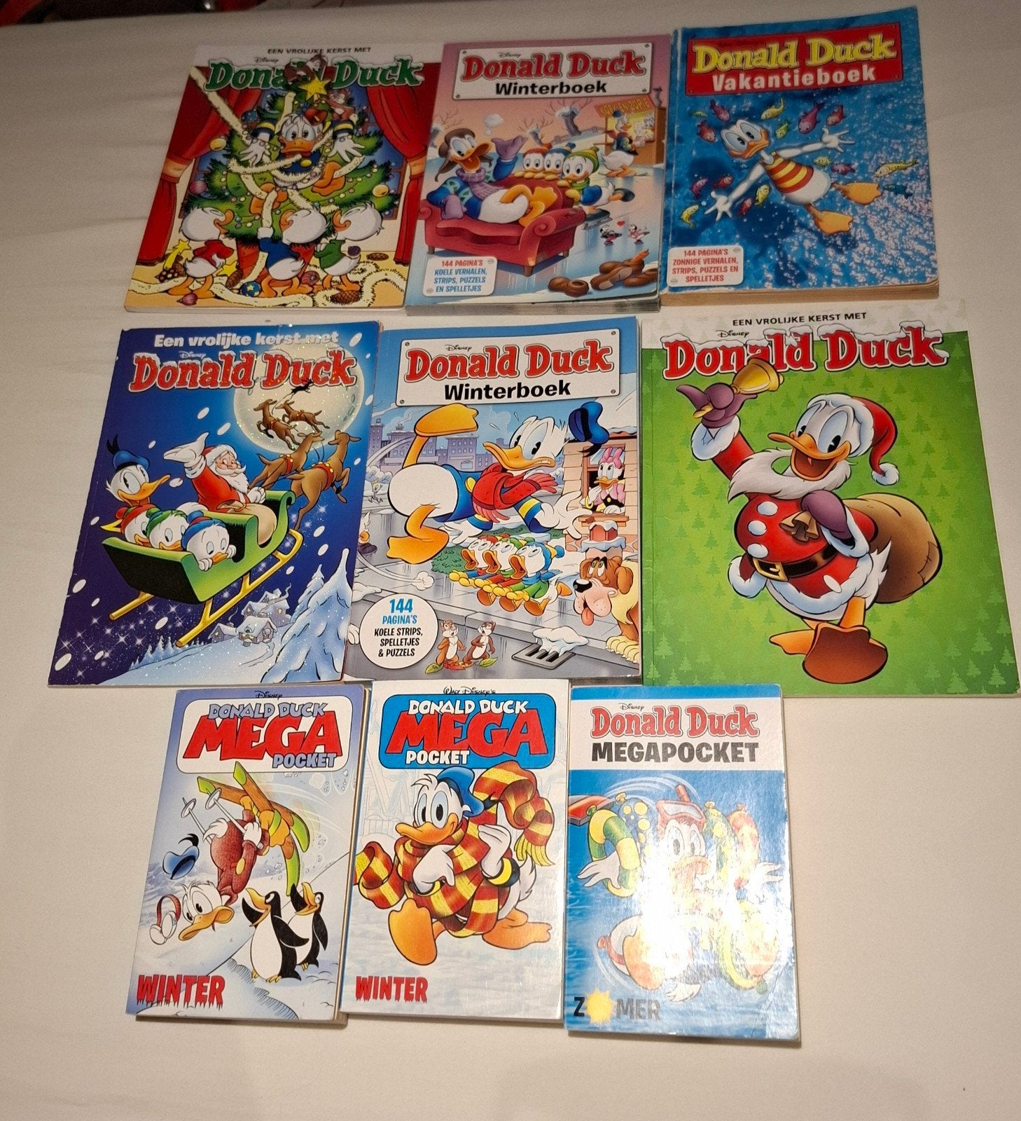 Disney Donald Duck Winter, Zomer en Kerst strip pakket, Boeken, Strips | Comics, Gelezen, Europa, Ophalen of Verzenden, Meerdere comics
