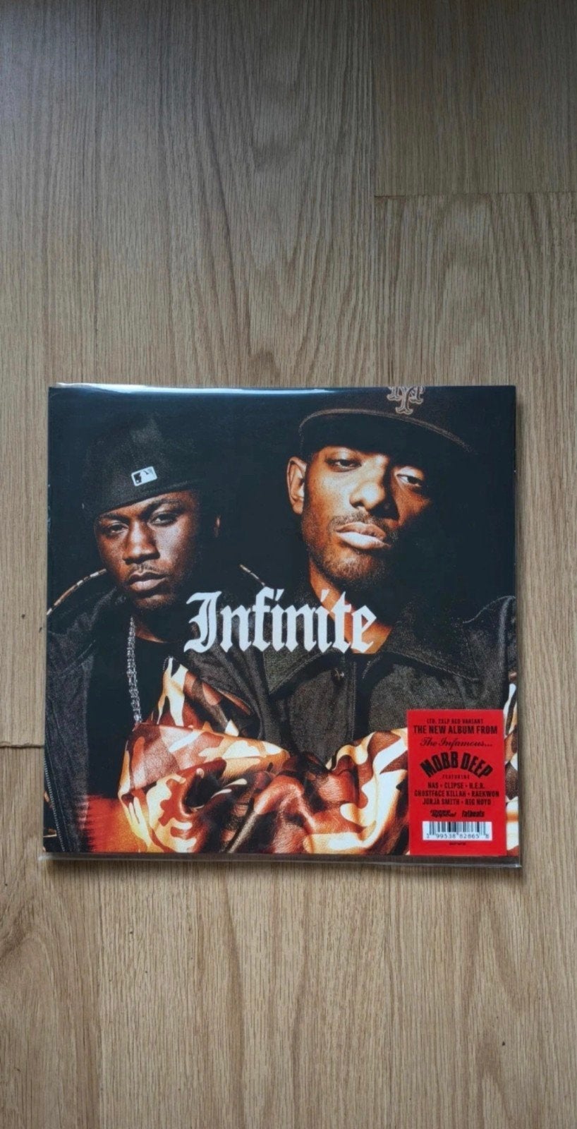 Vinyl Infinite - Mobb Deep (Fat Beats exclusive), Cd's en Dvd's, Vinyl | Hiphop en Rap, Colored vinyl, Ophalen of Verzenden, Zo goed als nieuw