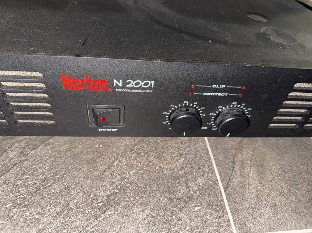 Norton N2001 versterker, Ophalen, Gebruikt, 500 tot 1000 watt