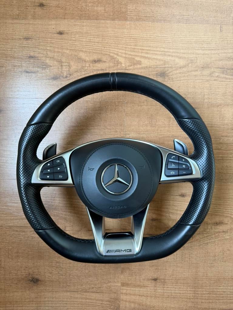 Mercedes AMG stuur leder, Ophalen, Gebruikt, Mercedes-Benz