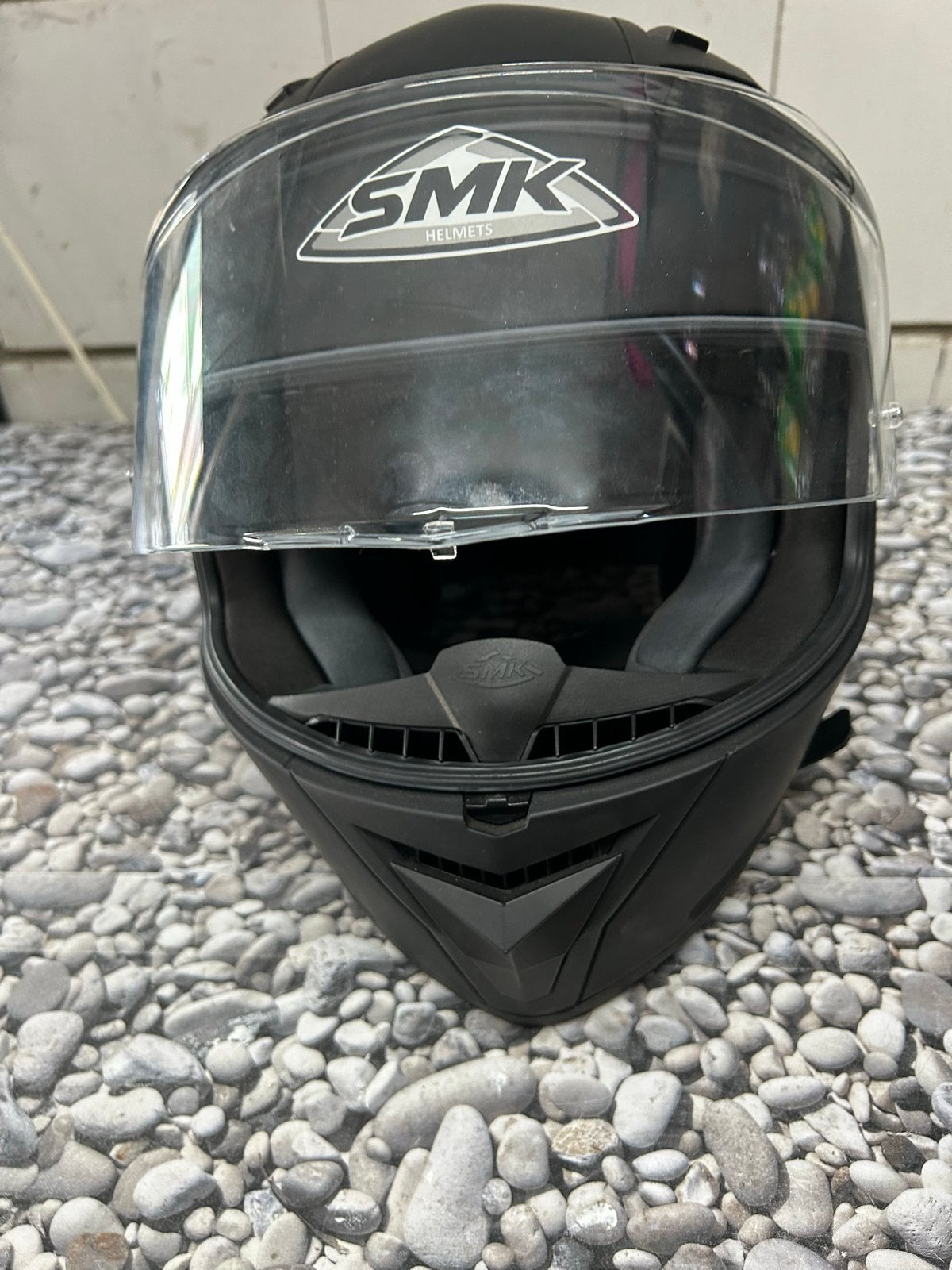 SMK Integraalhelm - Mat Zwart - Maat L, Ophalen