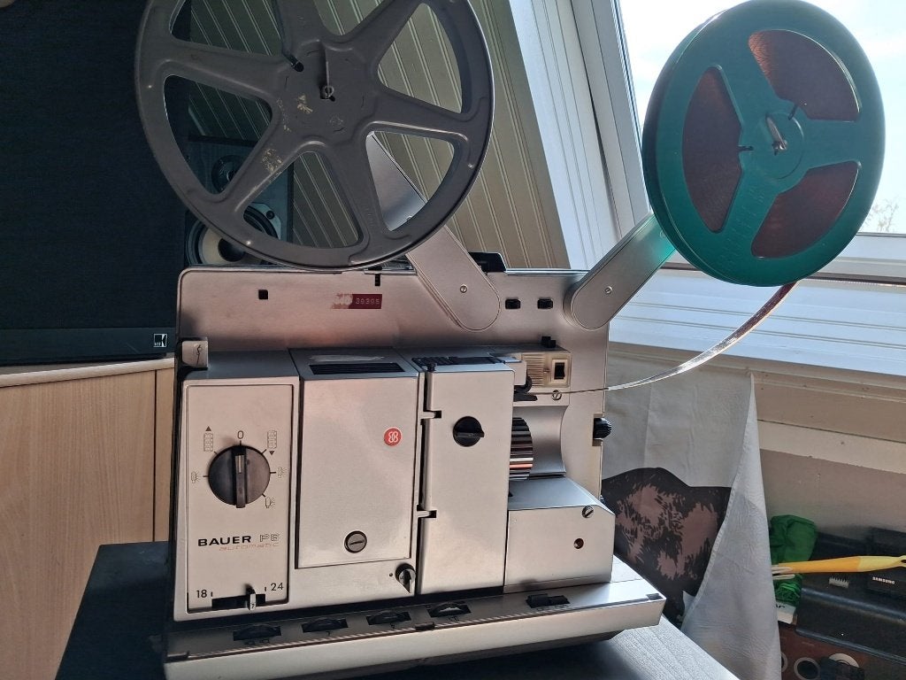 Bauer P6 Automatic  16 mm Filmprojector, Ophalen, Gebruikt