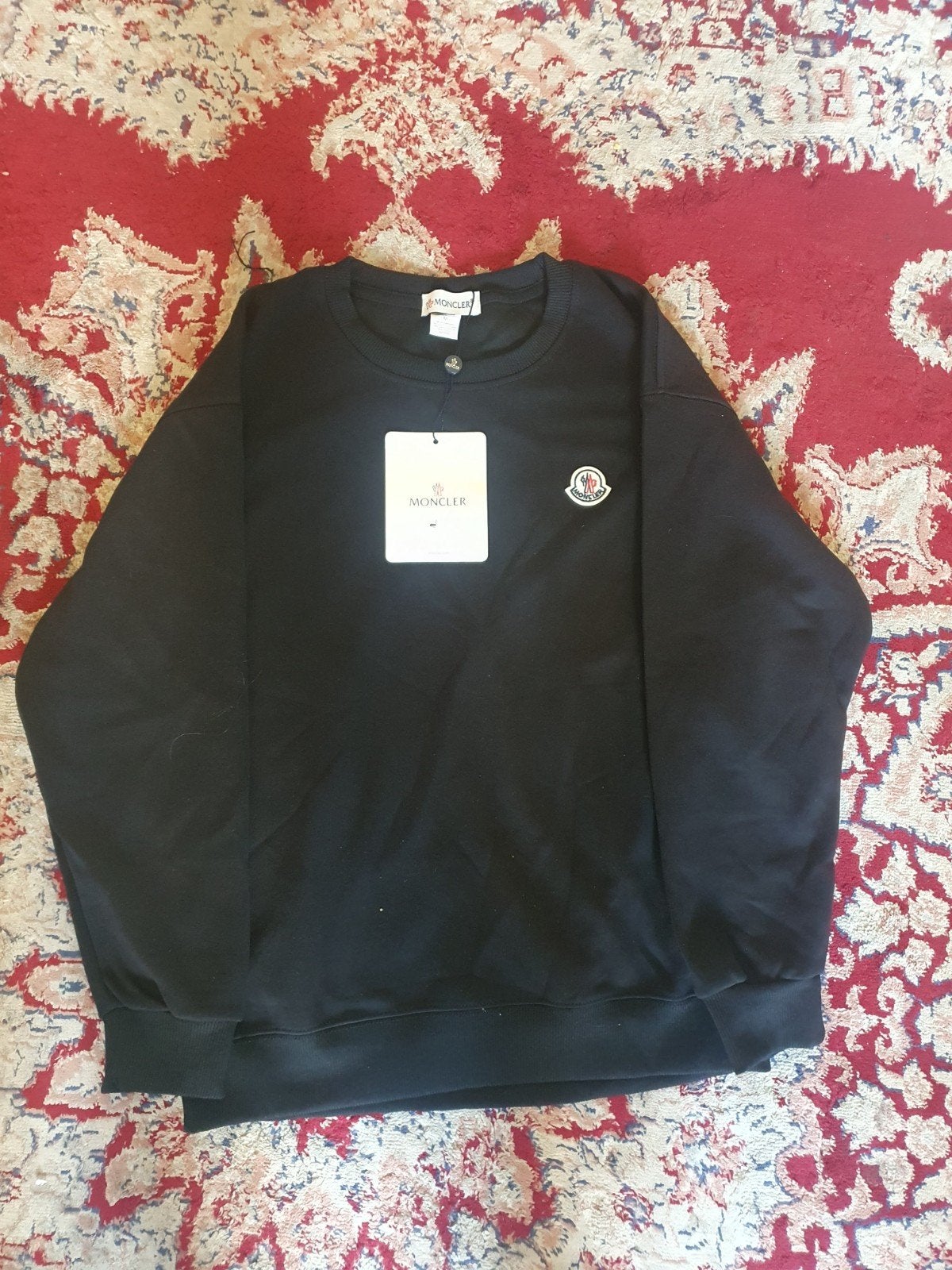 Moncler Trui Zwart Maat S - Nieuw met labels, Kleding | Heren, Moncler, Zwart, Nieuw, Ophalen of Verzenden