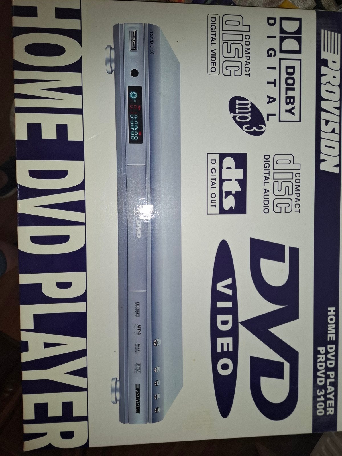 Provision PRDVD 3100 Home DVD Speler - Nieuw in doos, Ophalen of Verzenden, Nieuw, Dvd-speler, Overige merken