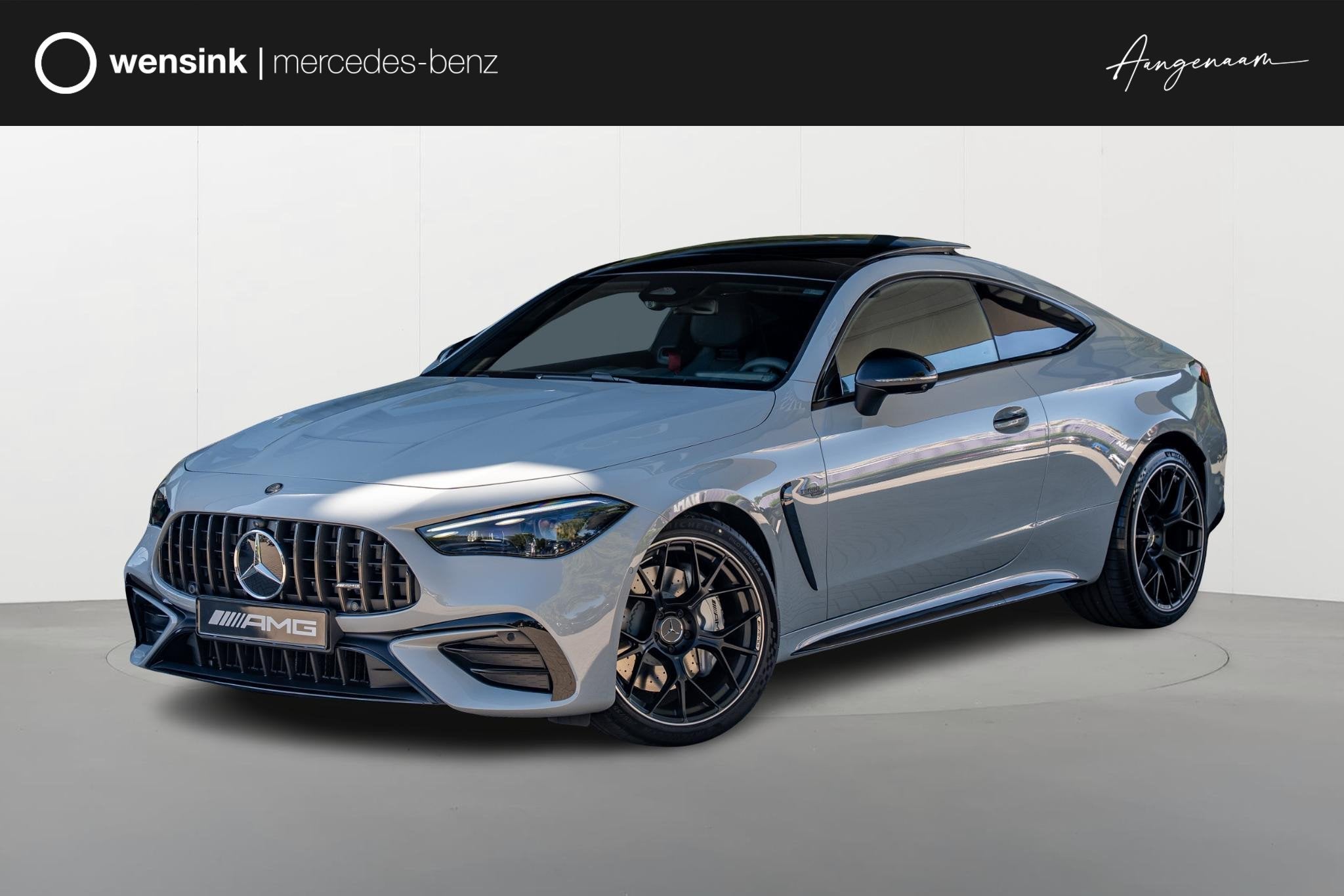 Mercedes-Benz CLE Coupé AMG 53 4MATIC+ | Premium Plus | Pan, Auto's, 4 stoelen, CLE Coupé, 449 pk, Zilver of Grijs