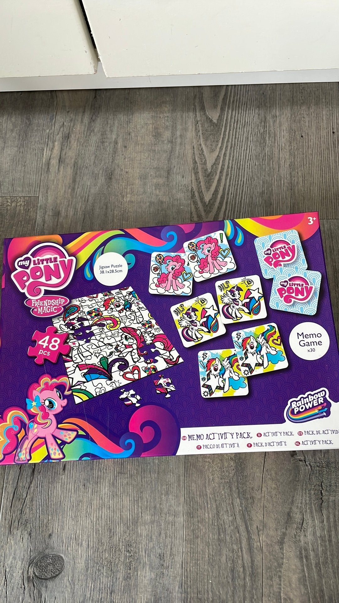 My Little Pony Jigsaw Puzzel & Memo Spel 48 stuks, Ophalen of Verzenden, 10 tot 50 stukjes, Nieuw, 2 tot 4 jaar