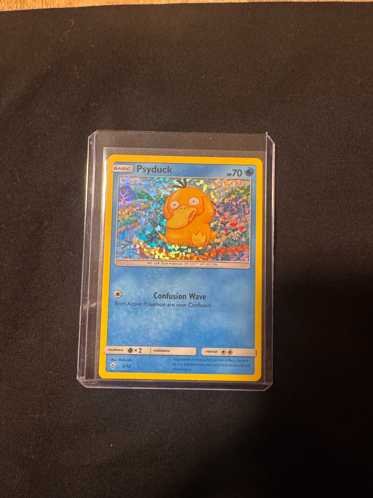 Psyduck #2 McDonald's 2018 Pokémon kaart - Near Mint, Ophalen of Verzenden, Zo goed als nieuw, Losse kaart