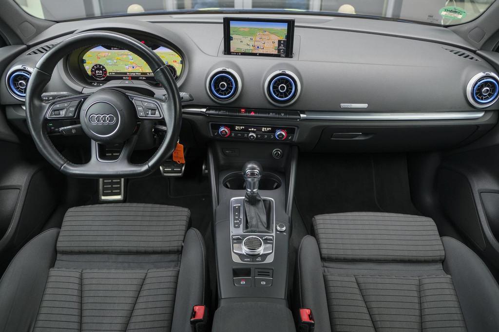 Audi A3 Sportback 1.4 TFSI 150pk S-line Virtual cockpit Spor, Gebruikt, 4 cilinders, 150 pk, Blauw