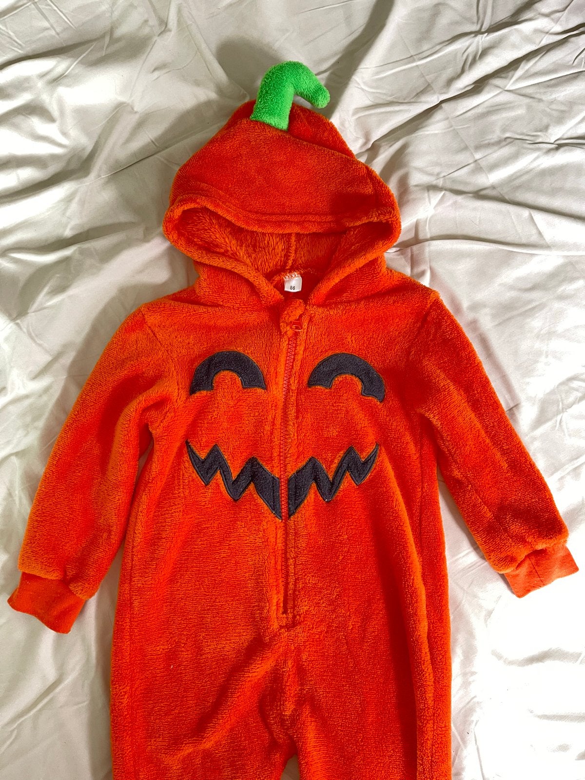 Pompoen Halloween Pakje Maat 86, Kinderen en Baby's, Ophalen of Verzenden, Zo goed als nieuw, Jongetje of Meisje, Pakje