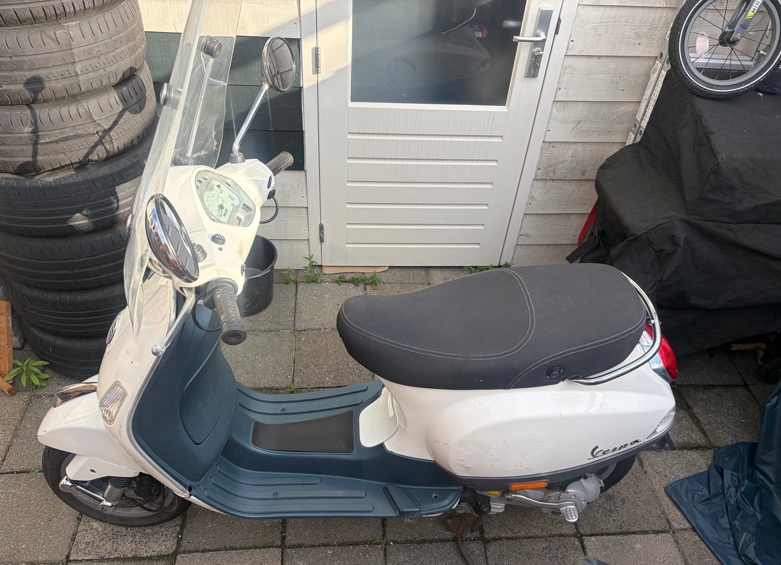 Vespa LX50 uit 2012, Fietsen en Brommers, Ophalen, Gebruikt, Benzine, Vespa LX