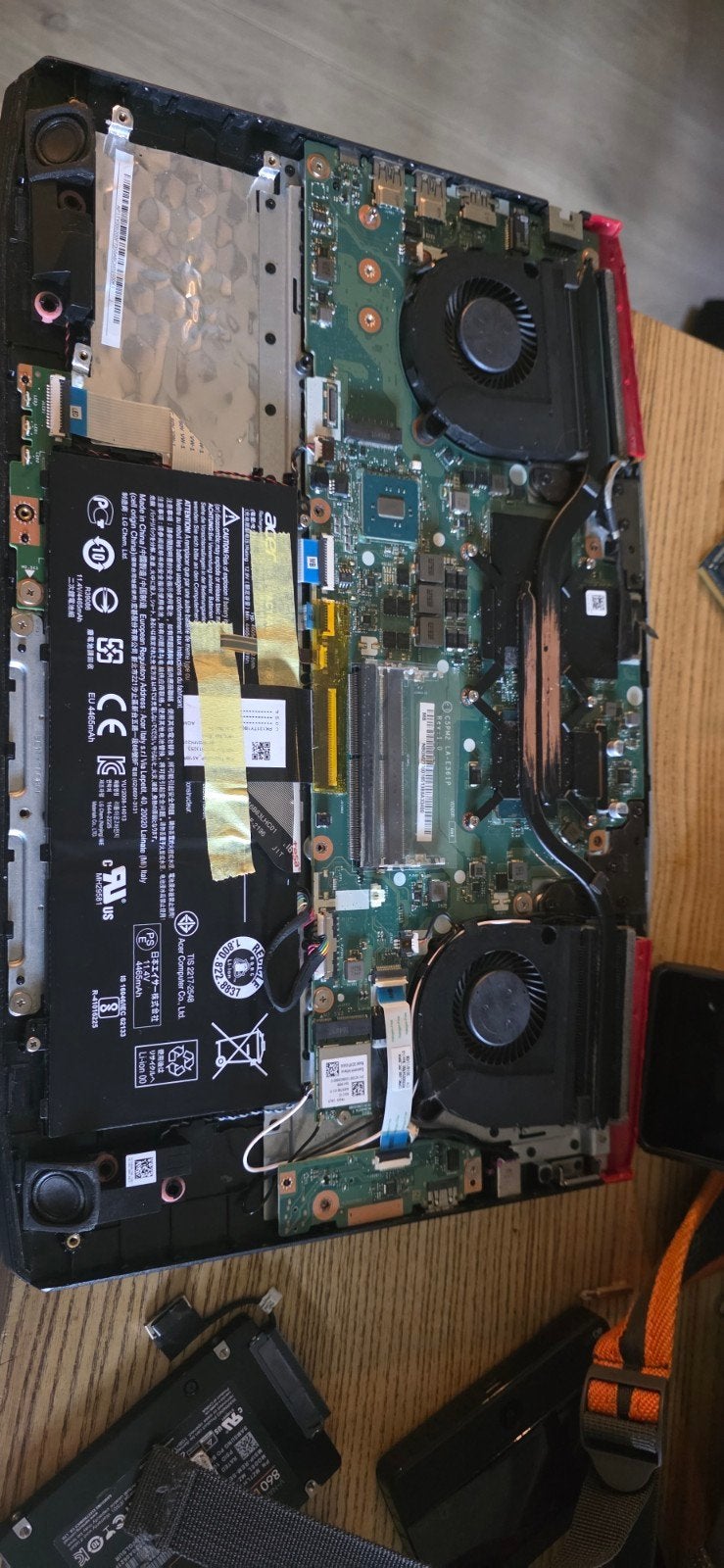 Acer Aspire VX 15 - Onderdelen/Sloop, Met videokaart, 8 GB, Onbekend, Ophalen of Verzenden