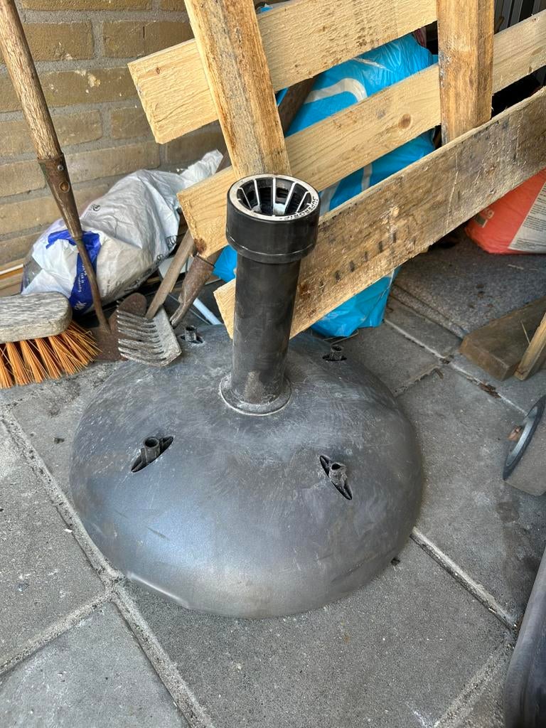 Parasolvoet 25 kg, Ophalen, Zo goed als nieuw, Minder dan 1 meter, Parasolvoet