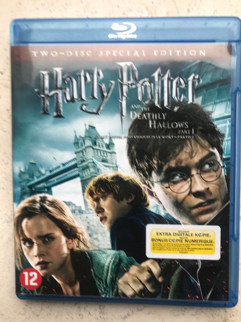 Harry Potter and the Deadly Hallows Part 1 ( 2 Blu Ray Box ), Engels, Avontuur, Film, Ophalen of Verzenden