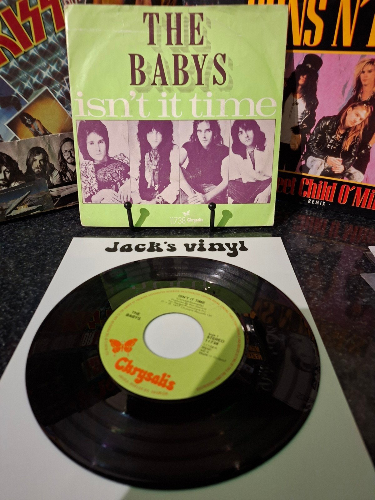 The Babys - Isn't It Time (Vinyl Single) 1977, Rock, 7 inch, Ophalen of Verzenden, Overige typen