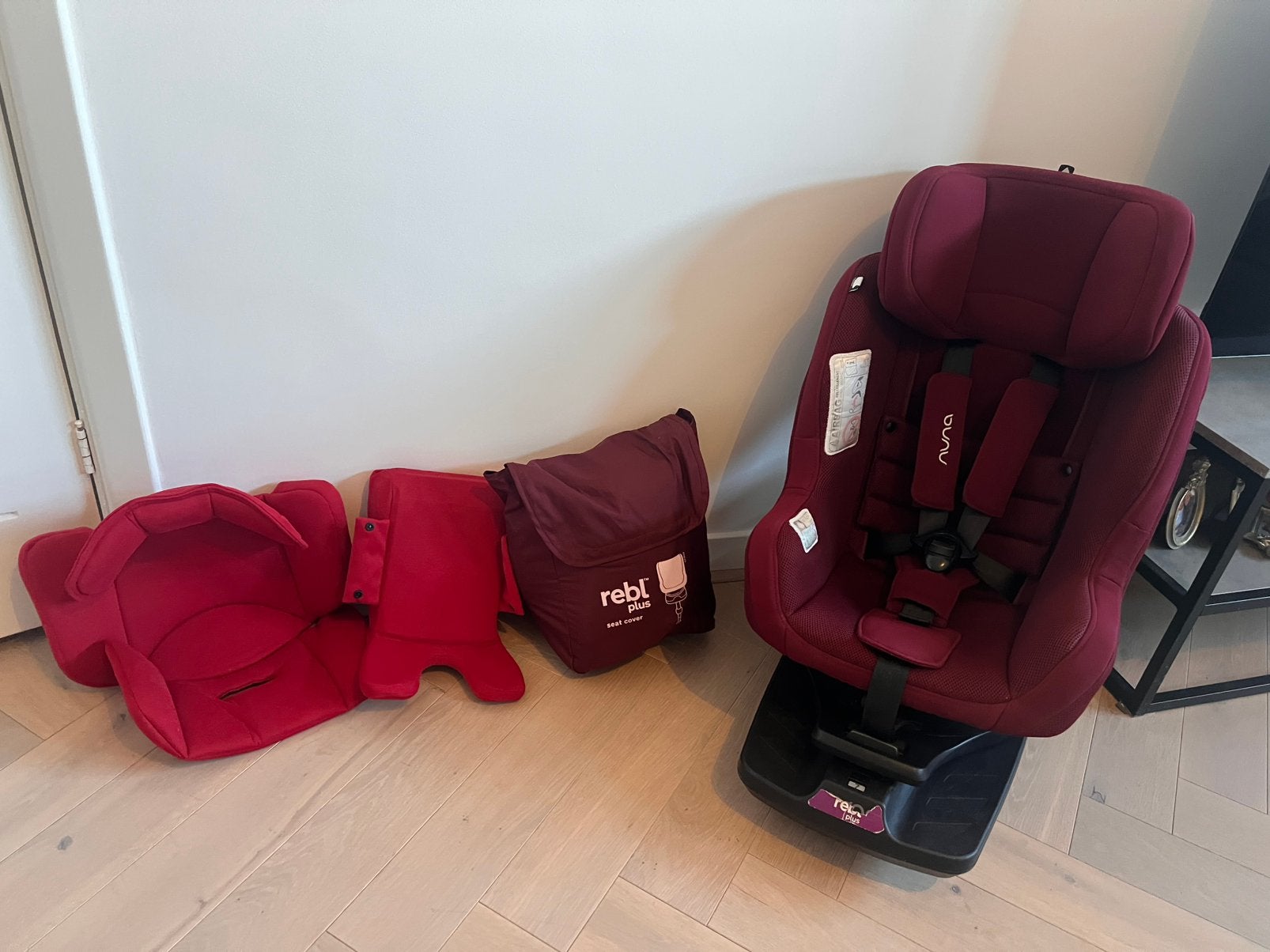 Autostoel baby peuter Nuna Rebl Plus draaibaar, Kinderen en Baby's, Autostoeltjes, Ophalen, Zo goed als nieuw, Overige merken