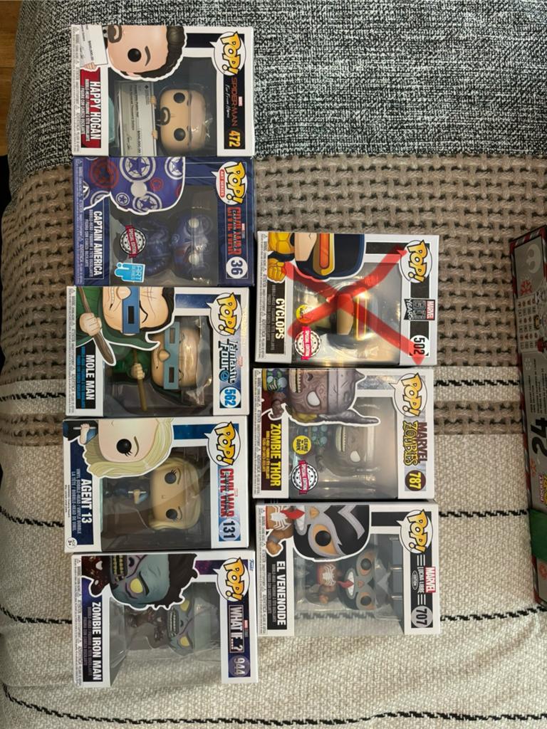 Diverse Funko Pop! Marvel Figuren Collectie, Ophalen of Verzenden, Gebruikt, Jongen of Meisje