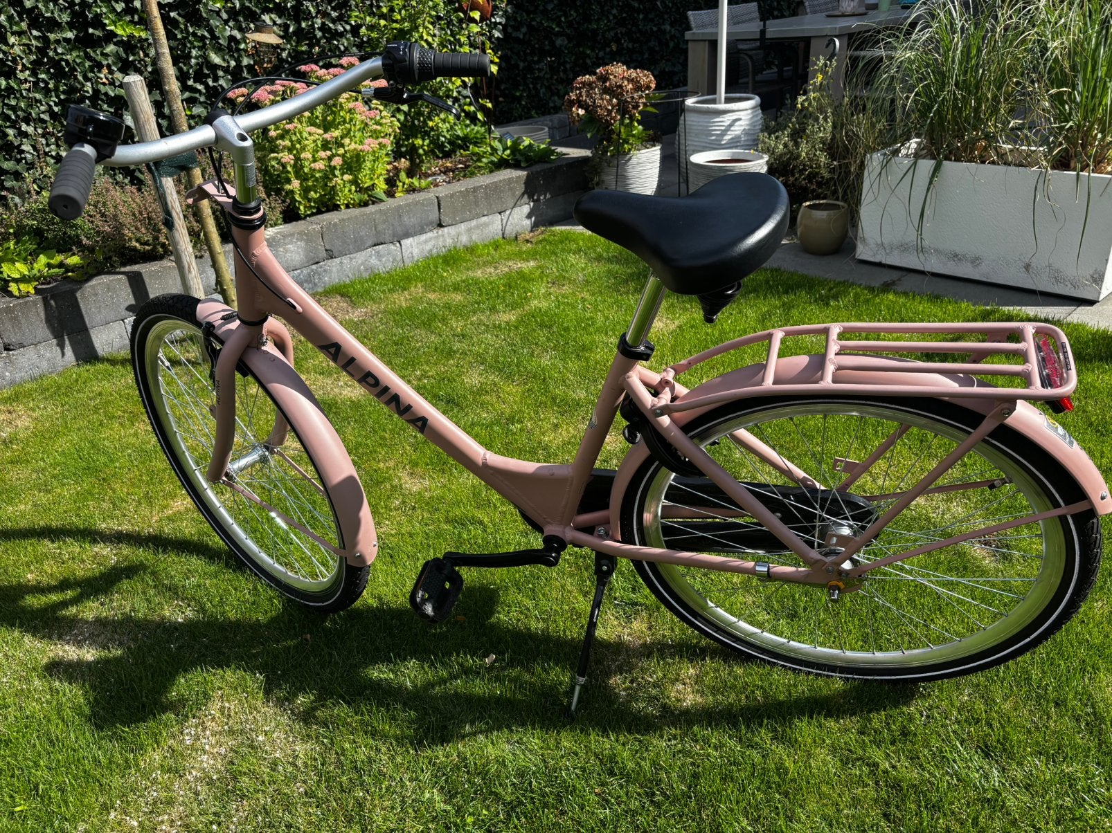 Alpina kinderfiets 26inch, Ophalen, Zo goed als nieuw, Minder dan 47 cm, Handrem