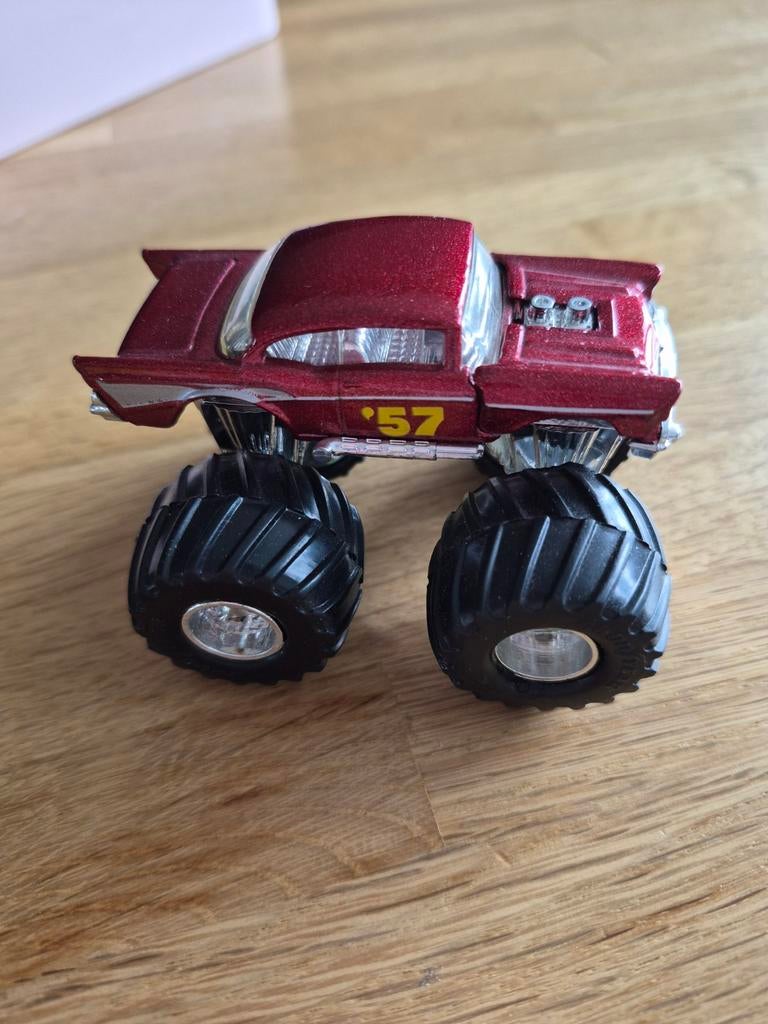 Matchbox supercharger '57 Chevy 1987, Ophalen of Verzenden, Zo goed als nieuw, Auto, Matchbox