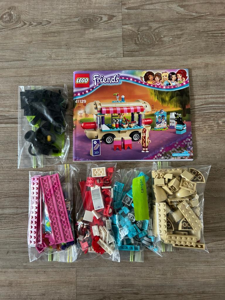 Lego Friends 41129 hotdogkraam, Lego, Friends, Ophalen of Verzenden, Zo goed als nieuw