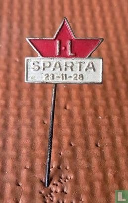 Speldje - IL Sparta 23-11-28 (Noorwegen), Ophalen of Verzenden, Gebruikt, Sport, Speldje of Pin