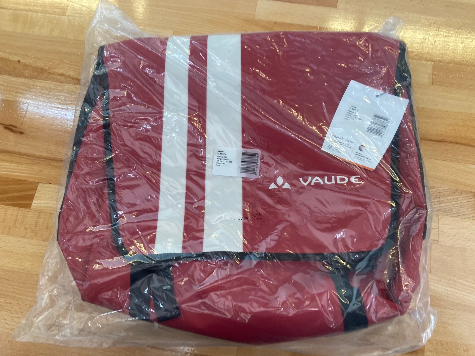 VAUDE laptoptas (rood), Ophalen, Nieuw, Rood, Schoudertas