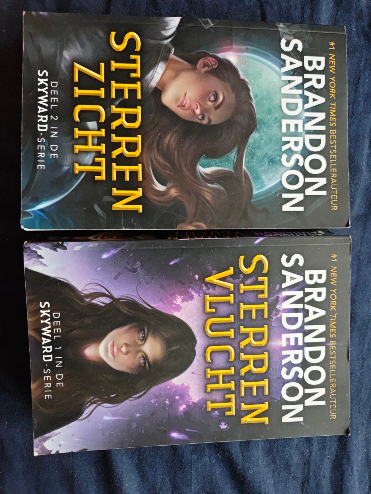 Brandon Sanderson: Sterrenvlucht& Sterrenzicht (Skyward-seri, Boeken, Fantasy, Ophalen of Verzenden, Gelezen
