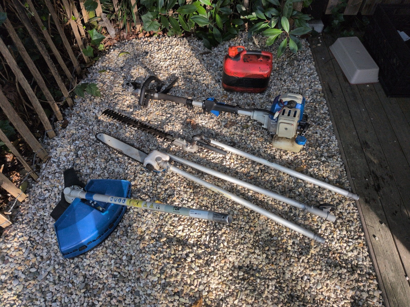 Top Garden 4-in-1 bosmaaier (combimachine)