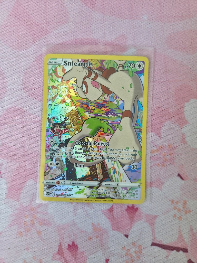 Smeargle TG10 Pokemon kaart, Ophalen of Verzenden, Nieuw, Losse kaart