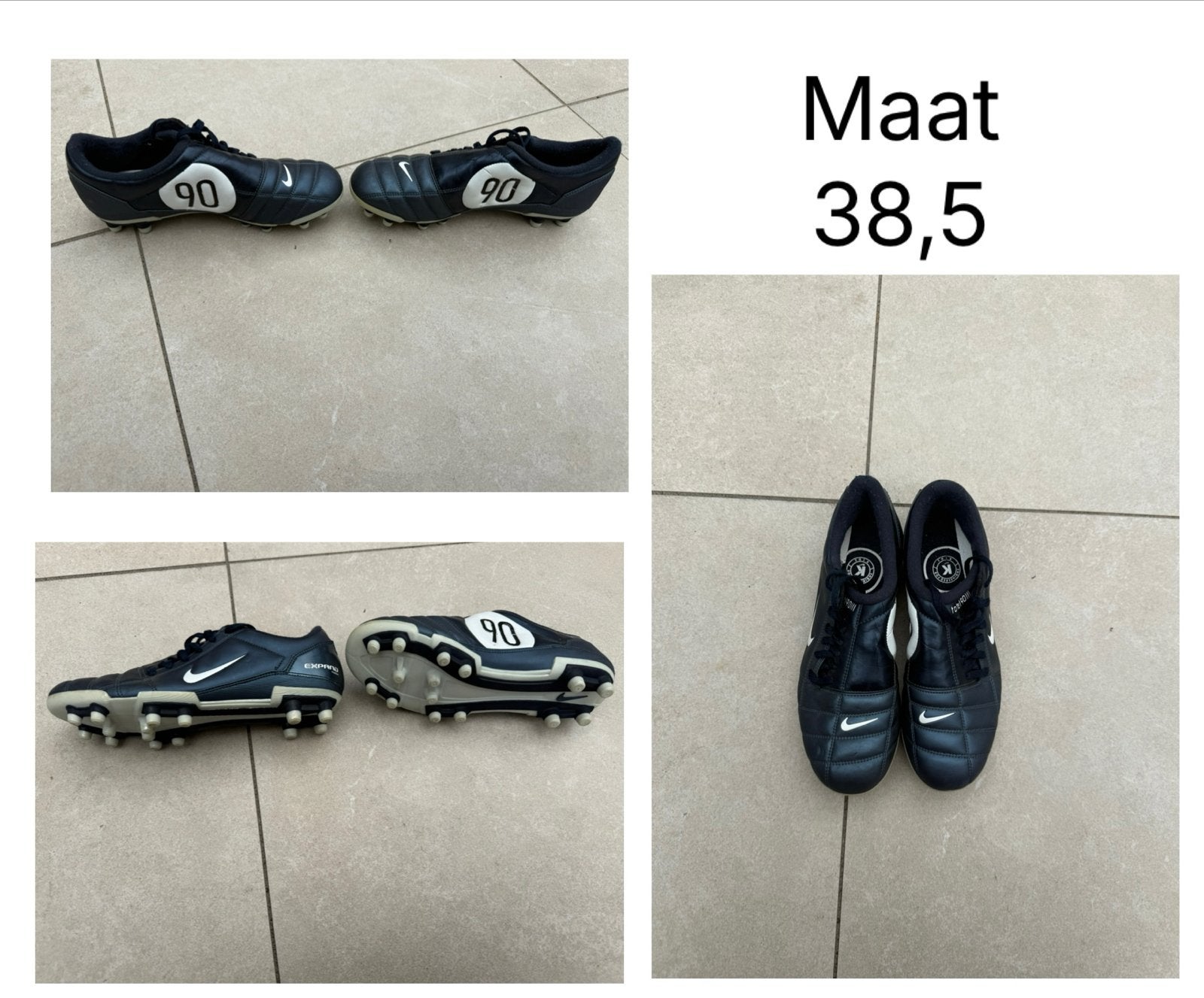 Nike voetbalschoenen maat 38,5, Ophalen, Gebruikt, Schoenen