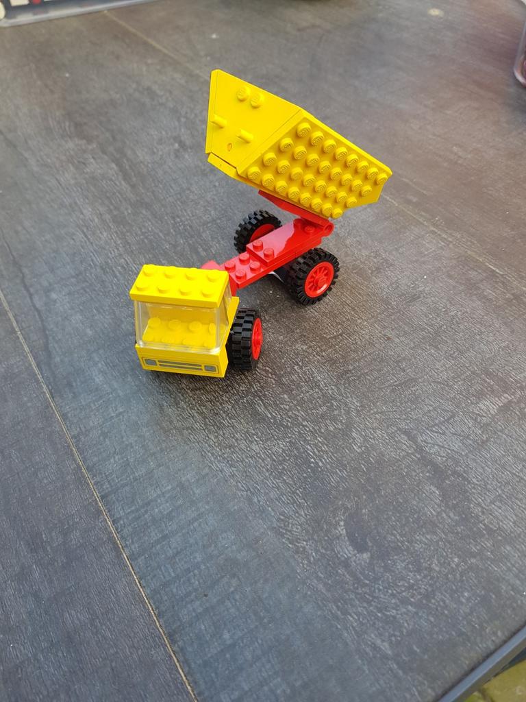 Lego jaren 70 dumper, Lego, Ophalen of Verzenden, Compleet, Complete set