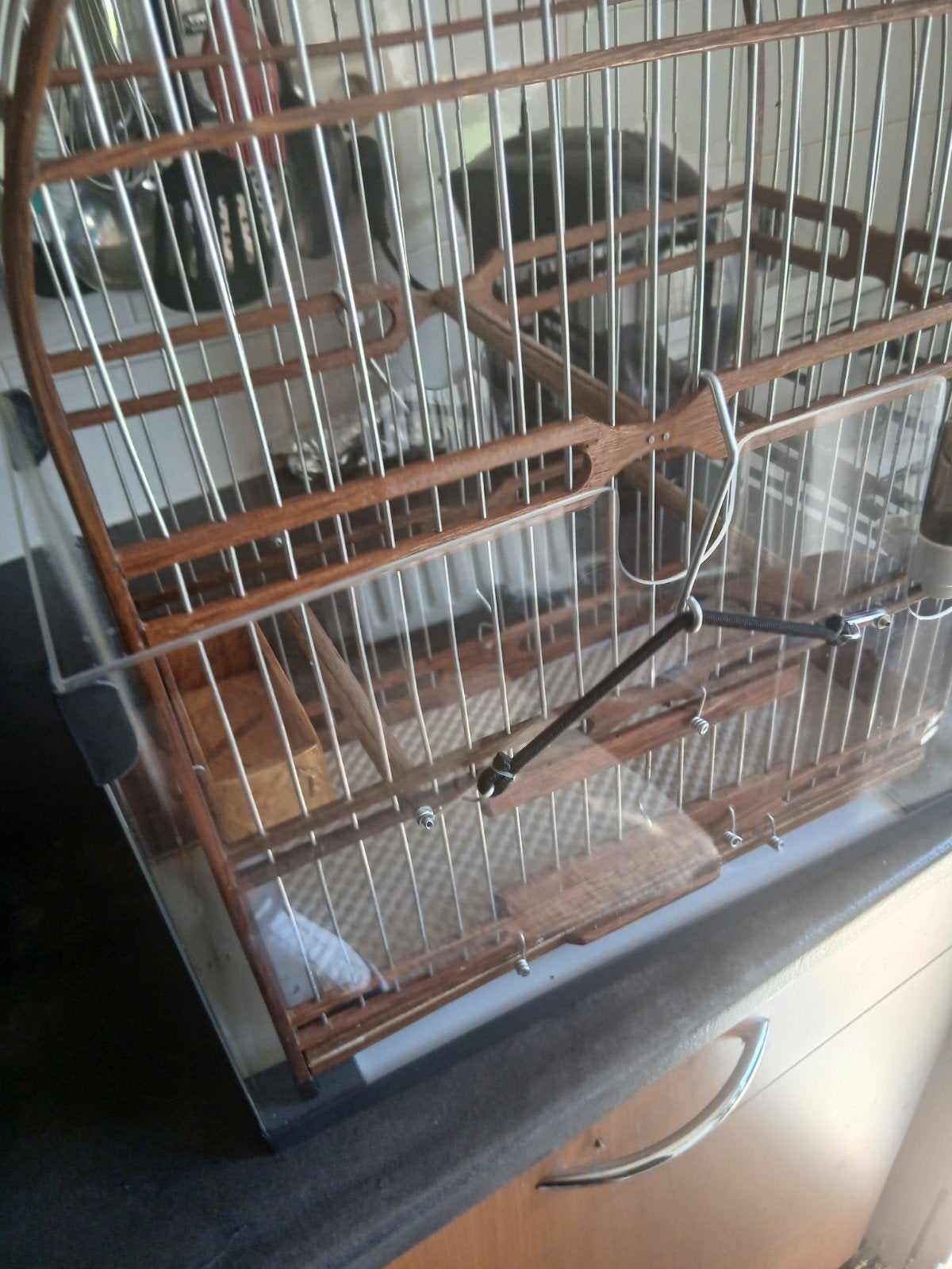 Surinaams kooi, Ophalen, Zo goed als nieuw, Metaal, Vogelkooi
