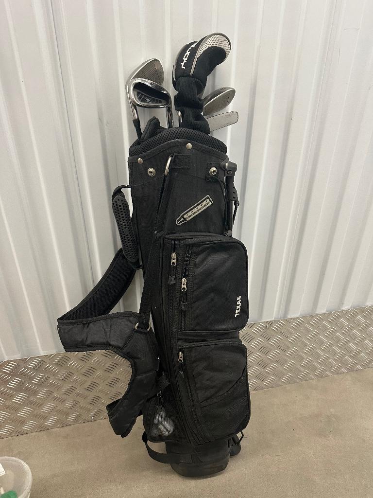NJoy golfset met tas en ballen (34st), Ophalen, Gebruikt, Set