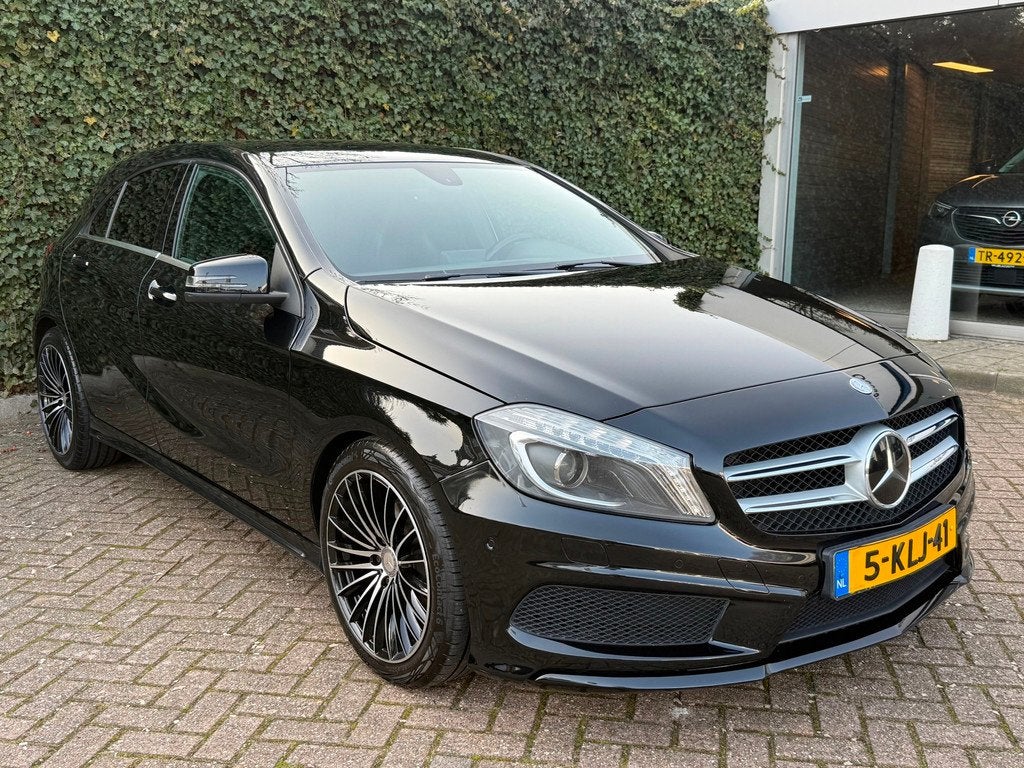 Mercedes-Benz A-klasse 180 CDI Amg | Cruise | Pdc | Leder, Auto's, Mercedes-Benz, Euro 5, Gebruikt, Zwart, 1796 cc