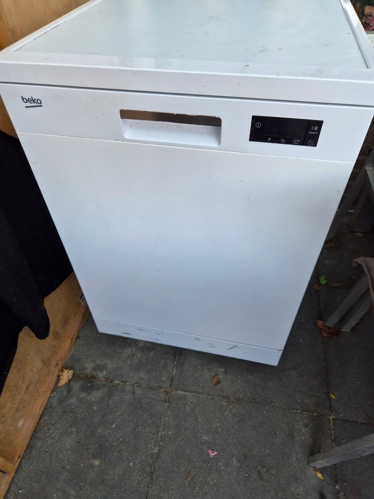 Beko vaatwasser, Ophalen, Gebruikt, 60 cm of meer, Vrijstaand