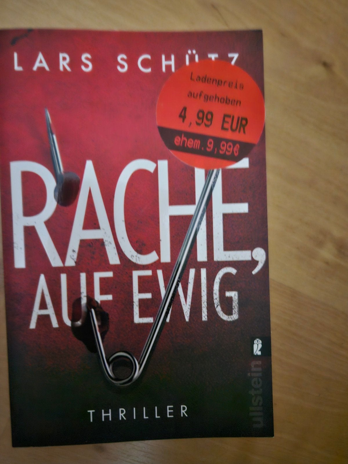 Rache auf ewig - Lars Schütz (Thriller), Ophalen of Verzenden, Zo goed als nieuw, Lars Schütz, Europa overig