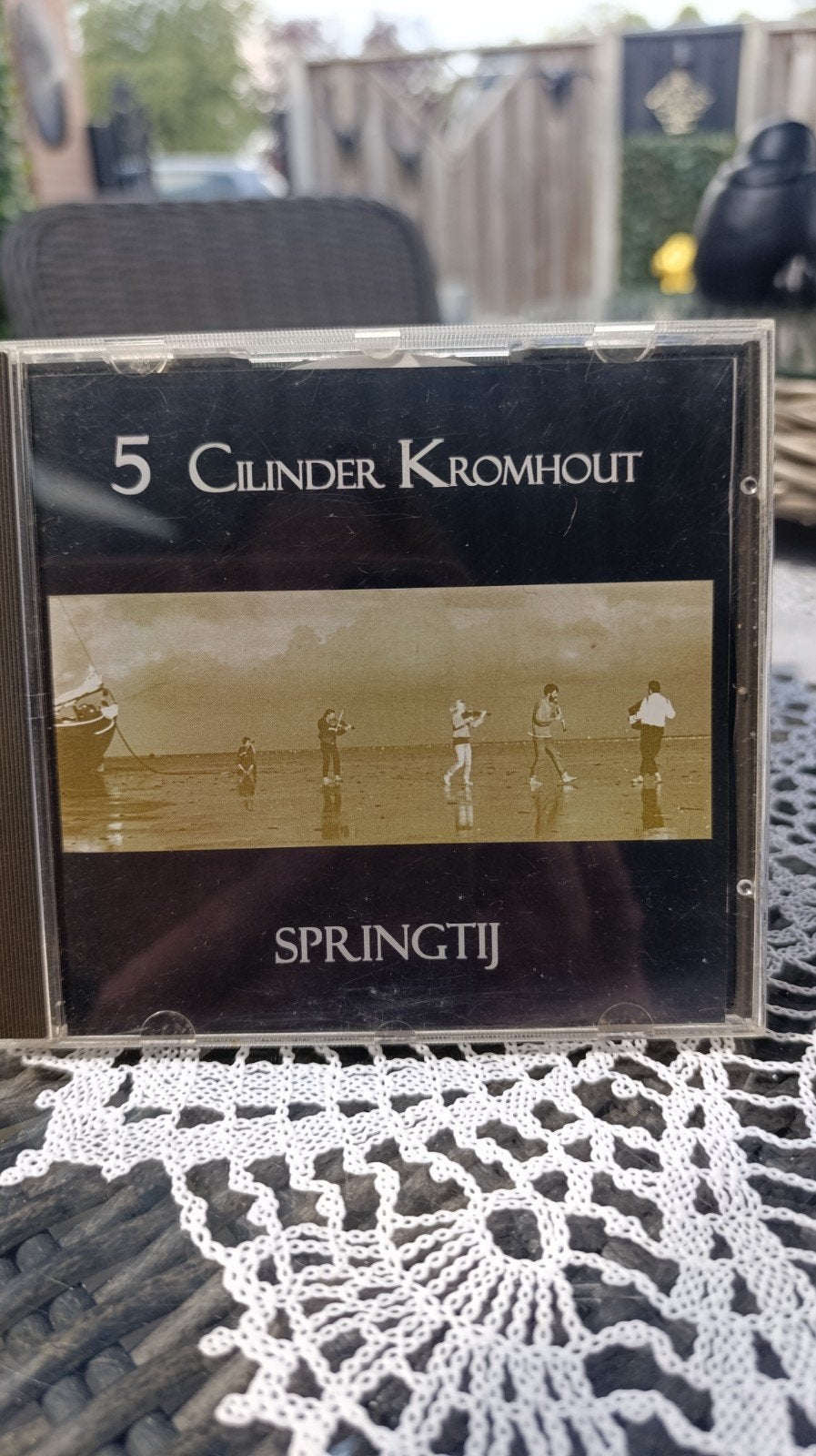 5 Cilinder Kromhout - Springtij CD, Cd's en Dvd's, Cd's | Overige Cd's, Gebruikt, Album, Inclusief doosje, Ophalen of Verzenden