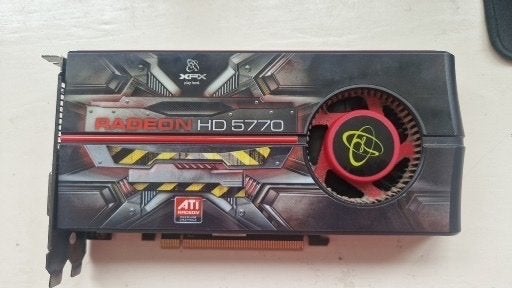 Radeon HD 5770 videokaart, Computers en Software, Videokaarten, Ophalen, HDMI, PCI-Express 3, Gebruikt