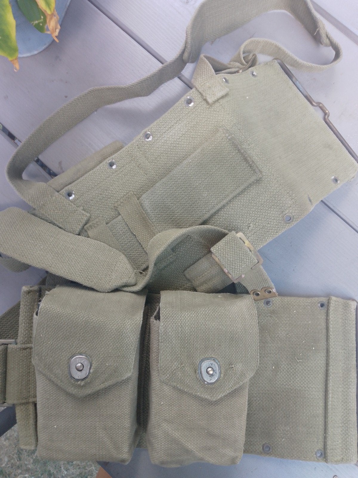 BRITSE PATTERN WEBBING MUNITIE TAS, Verzamelen, Ophalen of Verzenden, Landmacht, Engeland, Overige typen