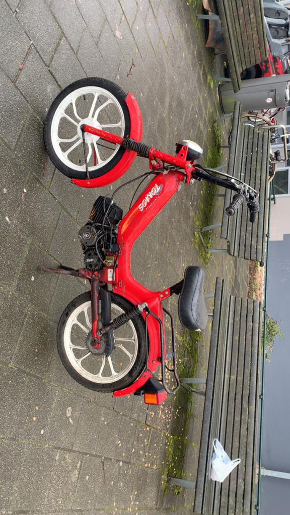 Tomos brommer - Niet werkend, voor onderdelen of revisie, Ophalen, Zo goed als nieuw, Maximaal 45 km/u, Overige modellen