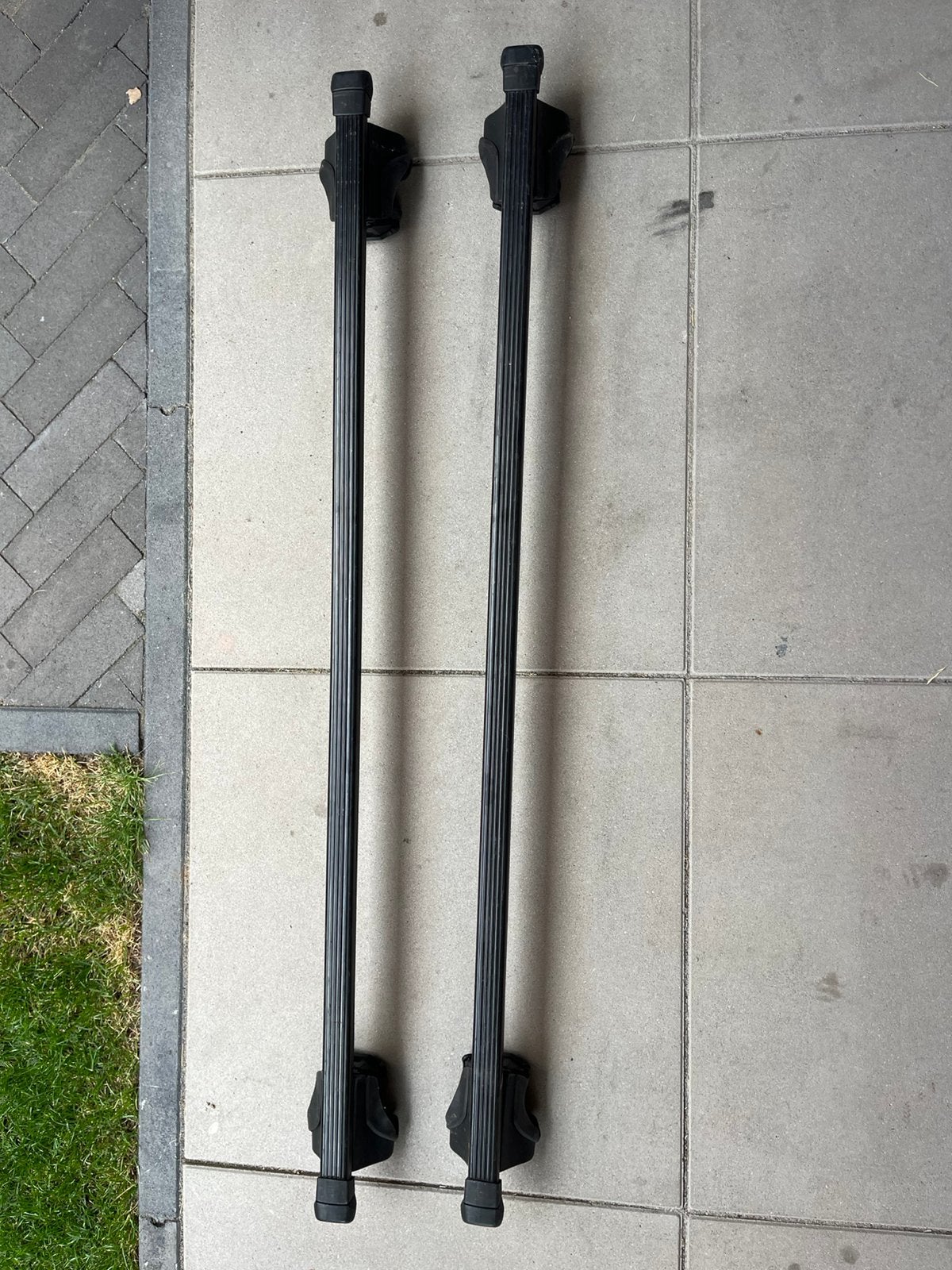 Thule dakdragers Voor Open Dakrailing - ca. 120 cm, Auto diversen, Dakdragers, Gebruikt, Ophalen